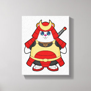 Toile Hamster en guerrier avec Armor