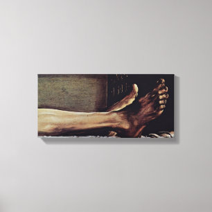 Toile Hans Holbein le Jeune - Pieds du Christ