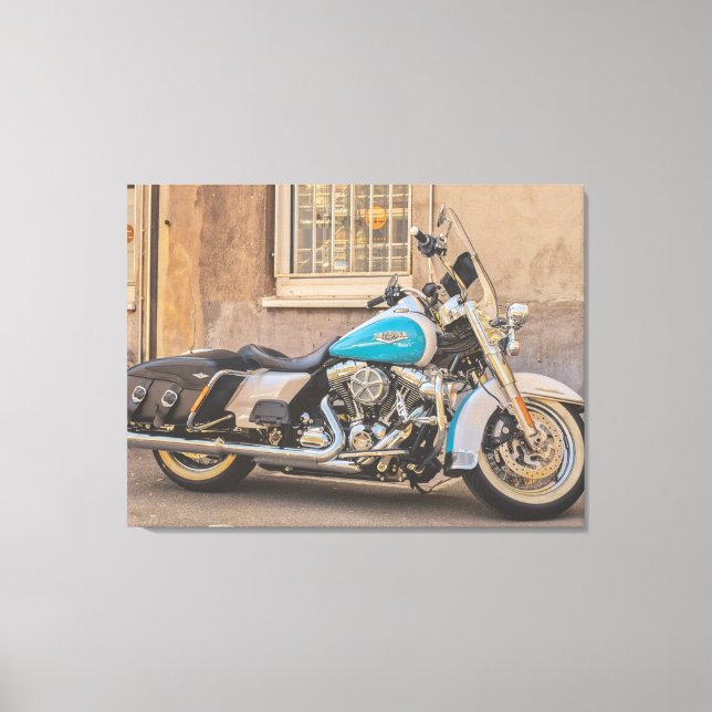 Toile harley davidson (Recto)
