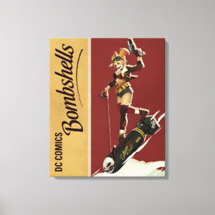 Toile Harley Quinn Bombshells Pinup
