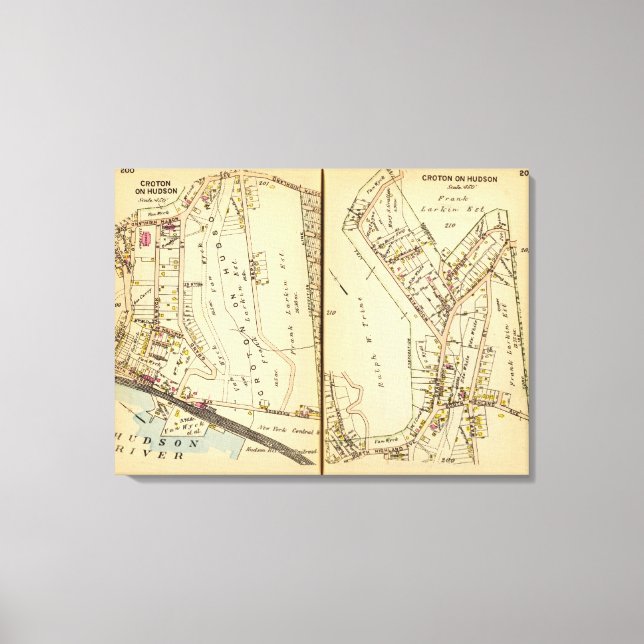 Toile Harmon Park, New York (Recto)