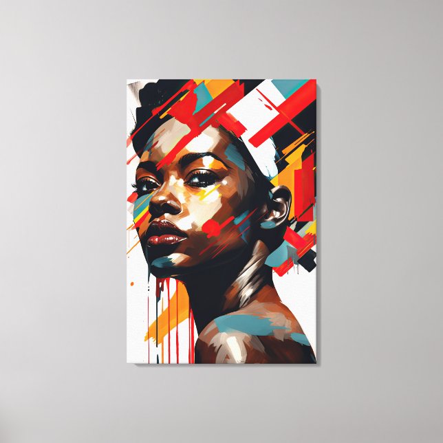 Toile "Harmonie au contraire" (Recto)