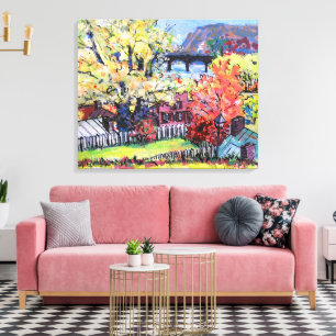 Toile Harpers Ferry, Virginie-Occidentale / Artiste Larr