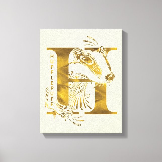 Toile Harry Potter | Aguamenti HUFFLEPUFF™ Graphic (Recto)