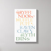 HARRY POTTER™ | Délicat Sketch HOGWARTS™ Maisons