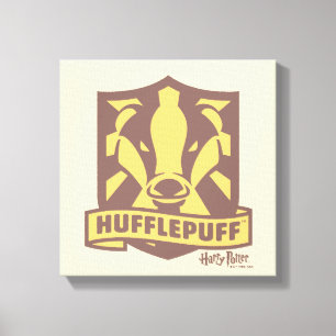 Toile HARRY POTTER™   Été Magique HUFFLEPUFF™ Crest