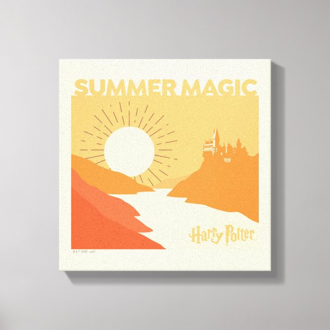 Toile HARRY POTTER™ | HOGWARTS™ Summer Magic (Recto)