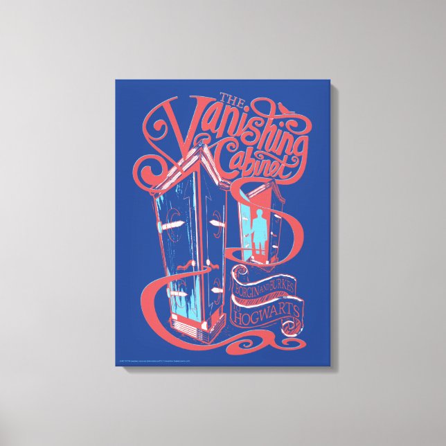 Toile Harry Potter | L'armoire qui disparaît (Recto)