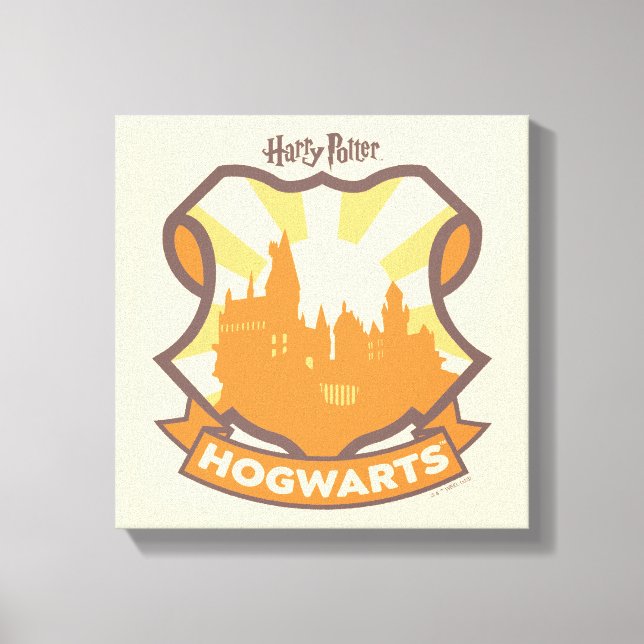 Toile HARRY POTTER™ | Summer Magic HOGWARTS™ Crest (Recto)