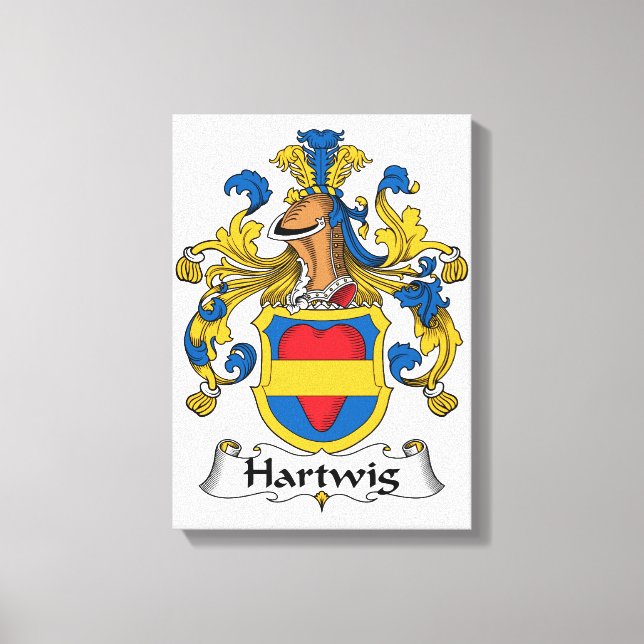 Toile Hartwig Family Crest (Recto)