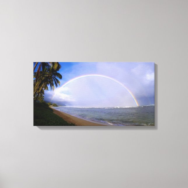 Toile Hawaii Rainbow Beach (Recto)