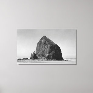 Toile Haystack Rock à Cannon Beach, Oregon Photographie