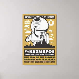 Toile HazMaPoster_Brown