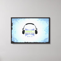 HEADPHONES Bat Bar Mitzvah Panneau d'ouverture de