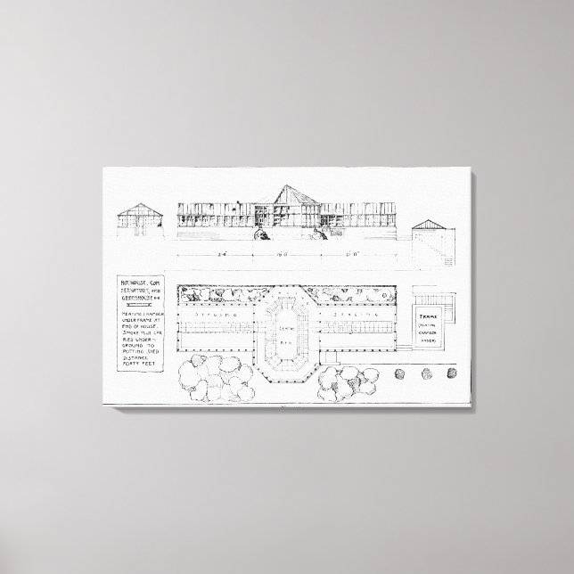 Toile Heating system for a Hothouse, Conservatory and Gr (Recto)