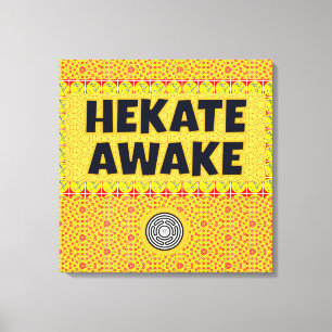 Toile Hekate Awake Strophalos Iynx Sceau clé Sigile