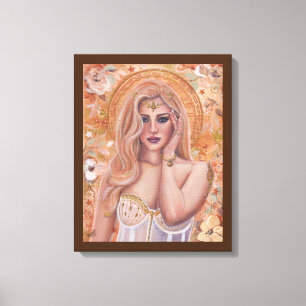 Toile Helen of Troy golden art par Renee Lavoie