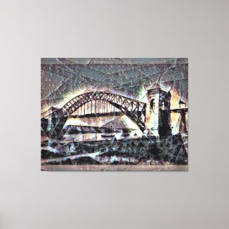 TOILE HELLS GATE BRIDGE ASTORIA, NY