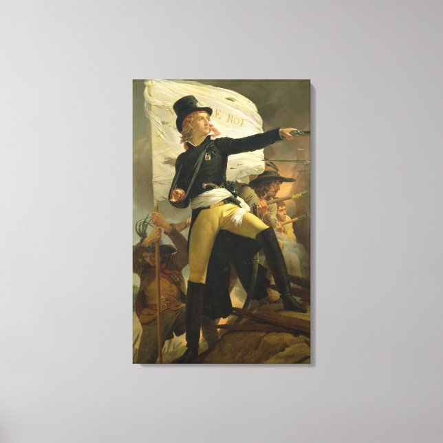 Toile Henri de La Rochejaquelein, chef du (Recto)