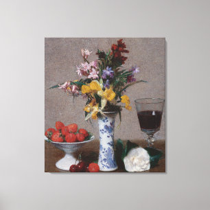 Toile Henri Fantin-Latour Vintage Le Bouquet Fiançaille
