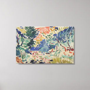 Toile Henri Matisse - PAYSAGE À COLLIOURE 1905