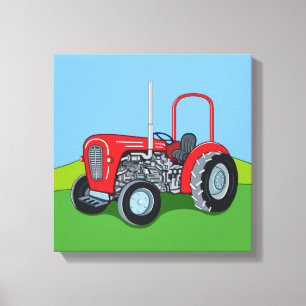 Toile Herbert le Tracteur