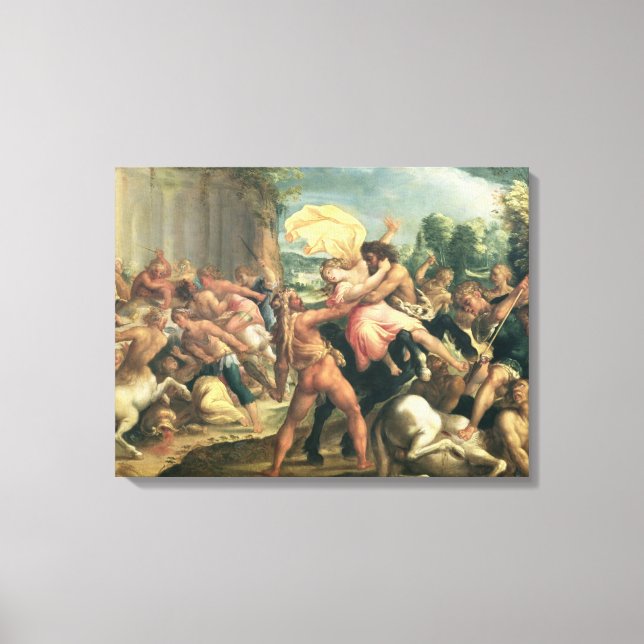 Toile Hercules, Deianeira et l'Eurytion centaure (Recto)