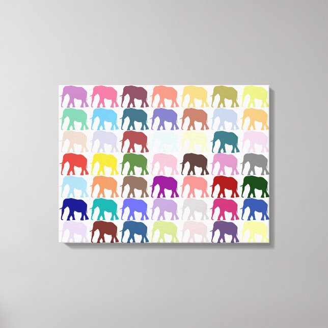 Toile Herd coloré (Recto)