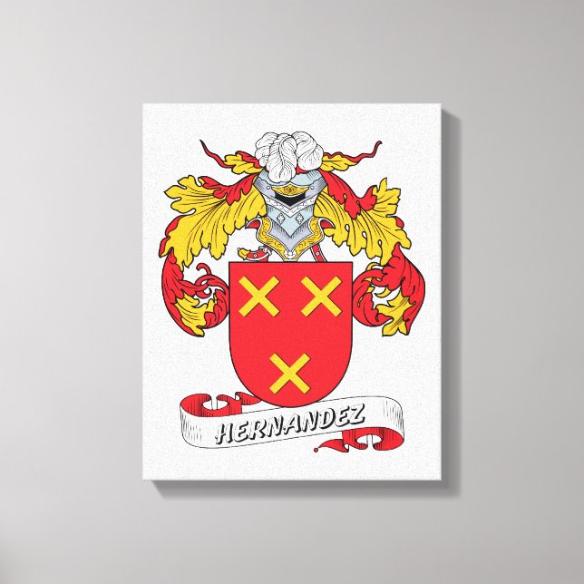 Toile Hernandez Family Crest (Recto)
