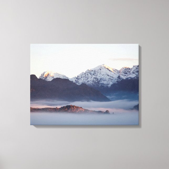 Toile Hex River Mountains At Sunrise, capitaine Western (Recto)