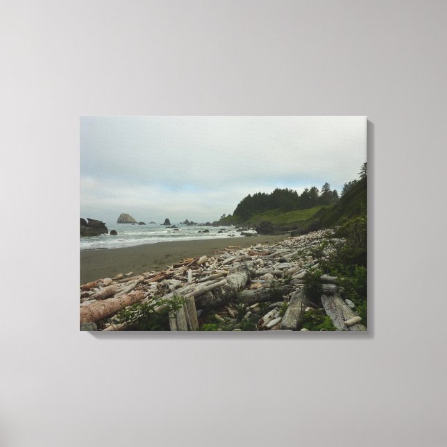 Toile Hidden Beach I at Redwood National Park (Recto)