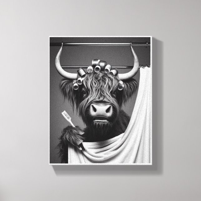 Toile Highland Heifer (Recto)