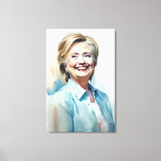 Toile Hillary Clinton FFFFA [Personnages célèbres Art]