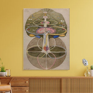 Toile Hilma Af Klint, Arbre De Connaissances No1 Art Abs