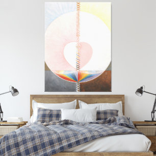 Toile Hilma af Klint - Groupe IX,UW n° 25, La Colombe, n