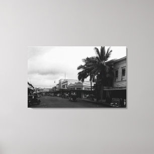Toile Hilo, vue PhotographHilo, HI de HawaiiStreet