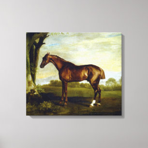 Toile Hippocampe de châtaignier dans un paysage (George 