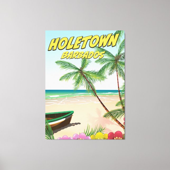 Toile Holetown Barbade (Recto)