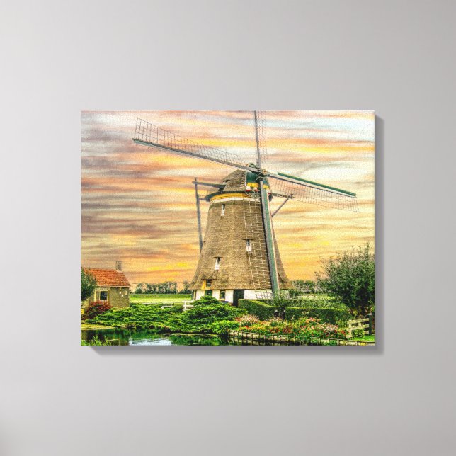 Toile Holland Windmill (Recto)