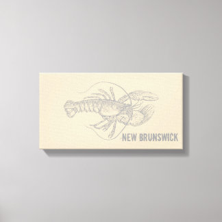 Toile Homard du Nouveau-Brunswick