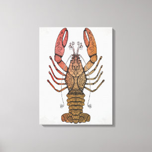 Toile Homard style