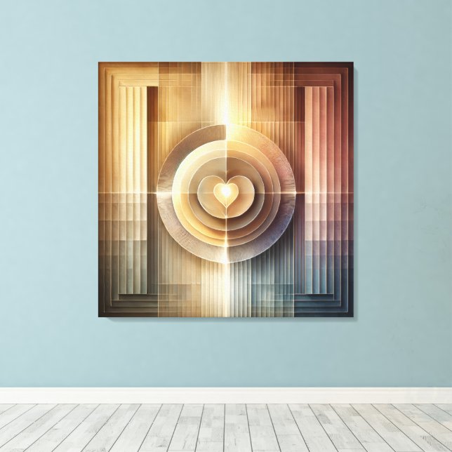 Toile Home of the Heart (Insitu (Plancher de Bois))