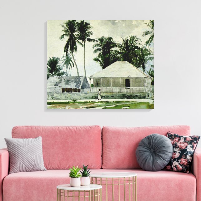 Toile Homer - Cabine, Nassau (Insitu(Salon))