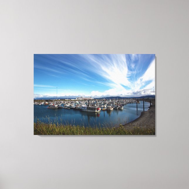 Toile Homer Spit, Alaska Print (Recto)