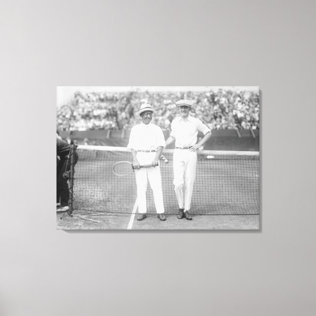 Toile Hommes au tournoi de tennis à Washington DC (Recto)