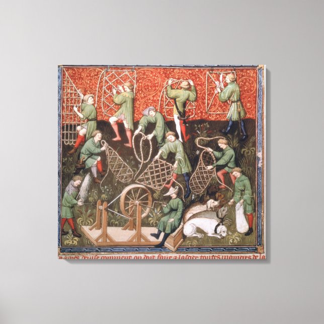 Toile Hommes avec filets (Recto)