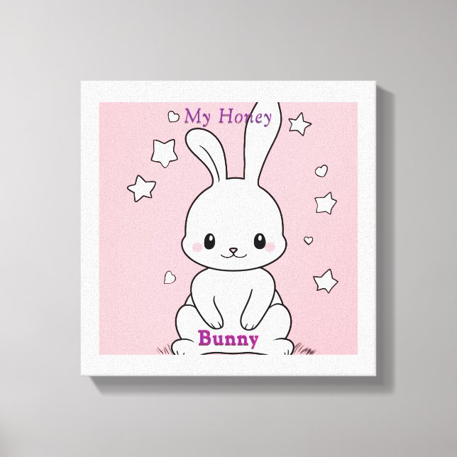 Toile Honney Bunny (Recto)
