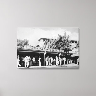 Toile Honolulu, ha - vue de Honolulu