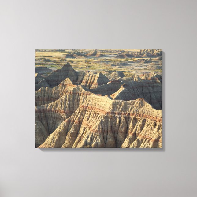 Toile Hoodoos à couches des Badlands (Recto)