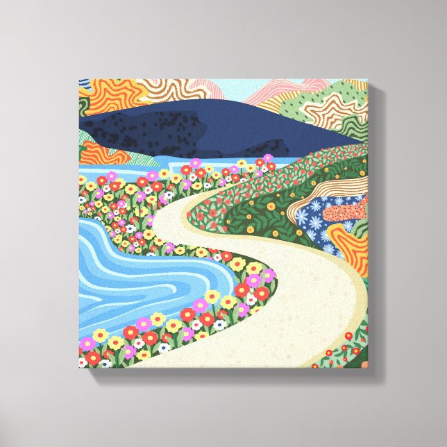 Toile Horizon apaisant (Recto)